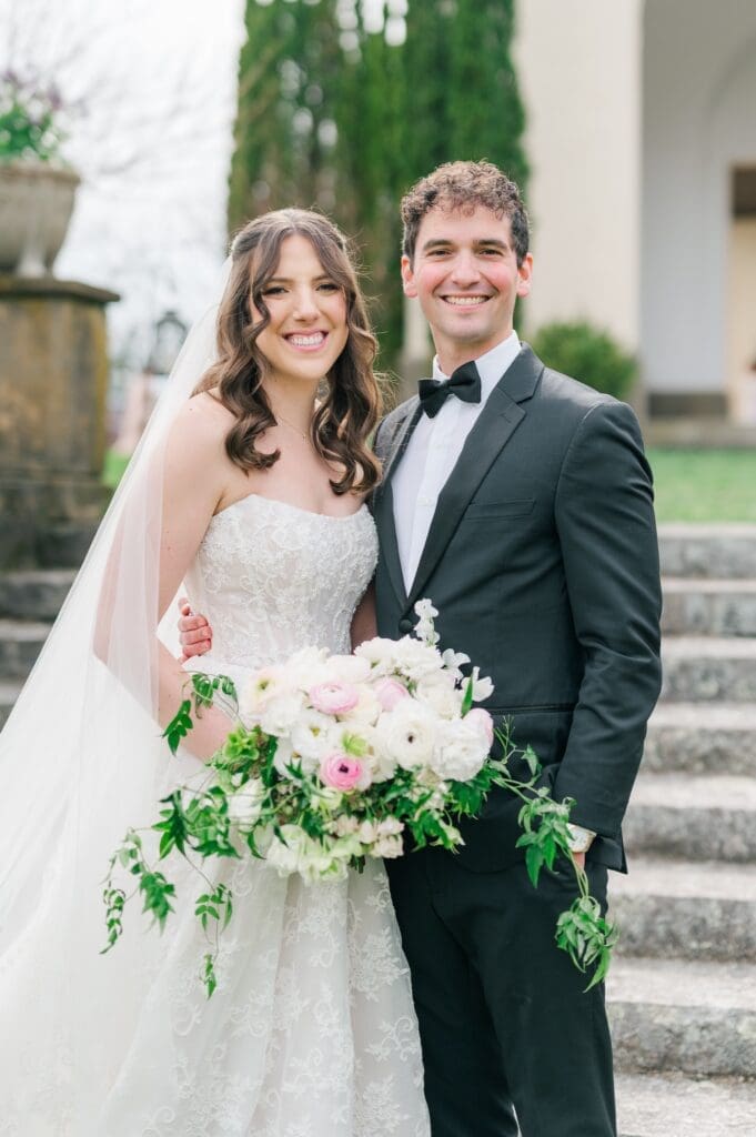 Miranda and Mitch smile