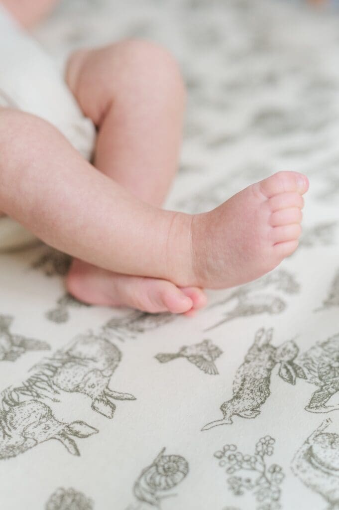 Baby g's toes