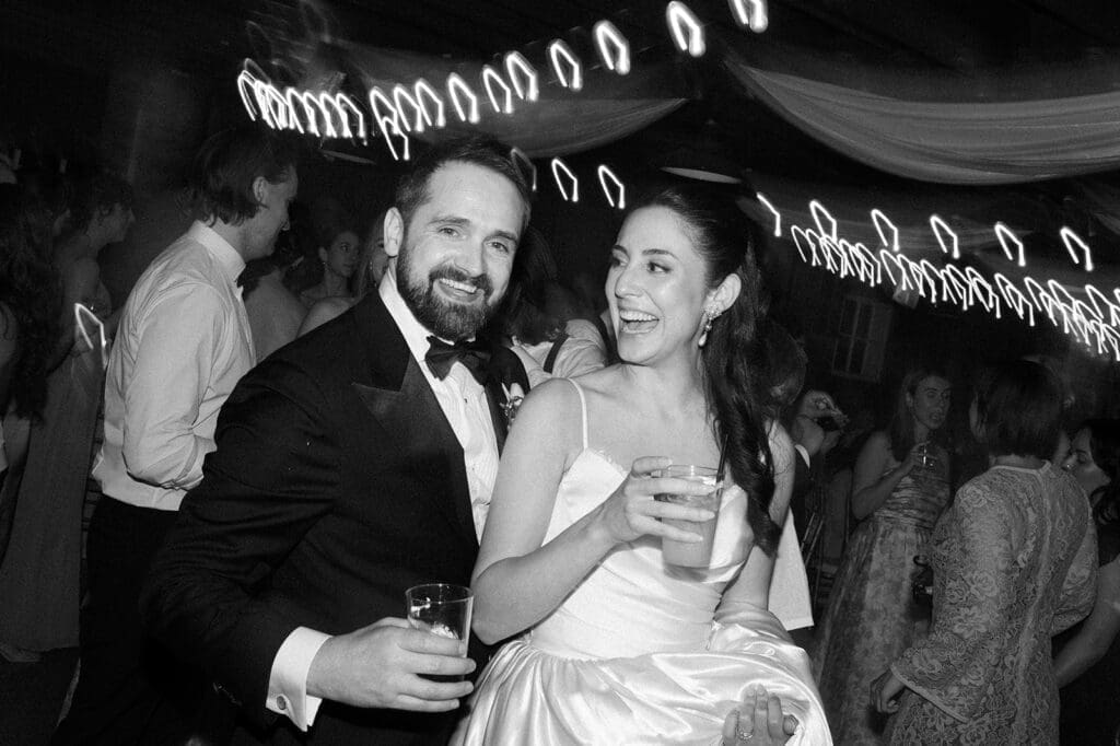 Natalie and Tom dance together at Hill-Stead. 